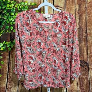 Loft Chiffon Blouse Size XS